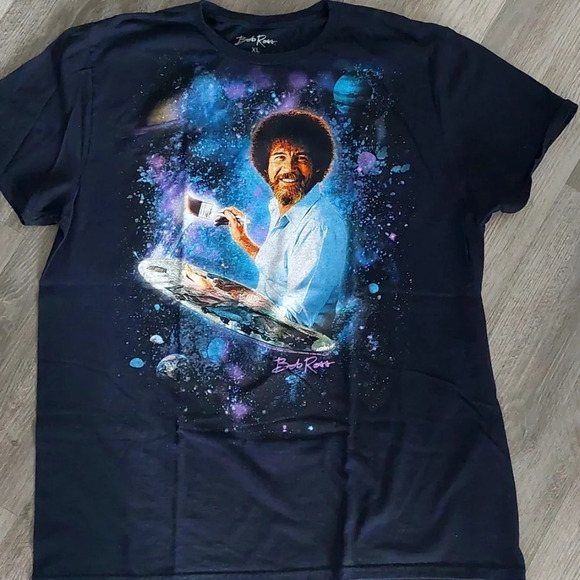 Bob Ross Branded T-shirt X Large Unisex Artsy Casual - Picture 1 of 3